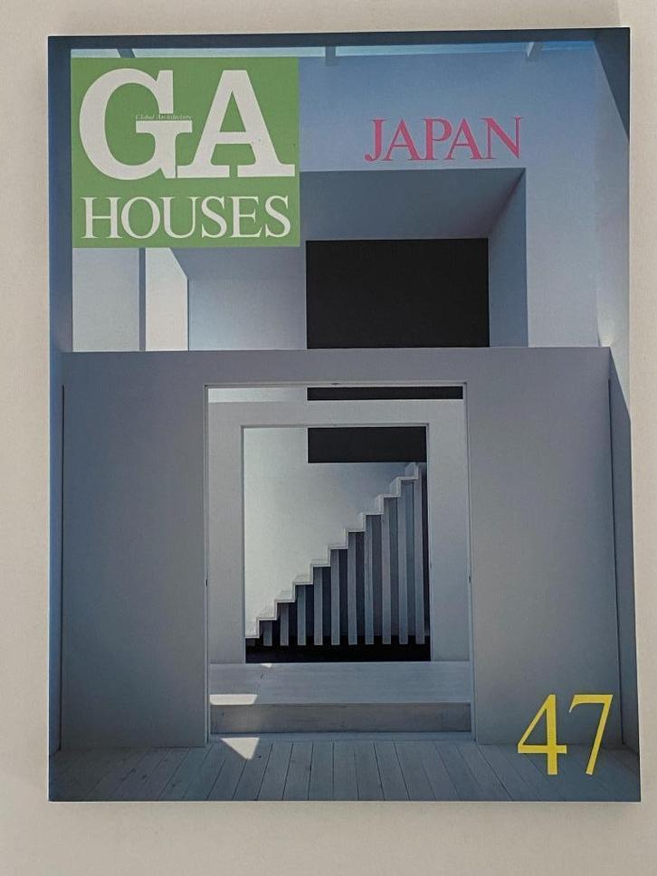 GA Houses 47 japan, Boeken, Kunst en Cultuur | Architectuur, Zo goed als nieuw, Architectuur algemeen, Ophalen of Verzenden