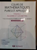 Cours de mathématiques pures et appliquées: Volume 1, Algèbr, Enlèvement ou Envoi, Comme neuf, Enseignement supérieur, Ramis-Warusfel-Moulin