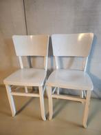 2 vintage stoelen, Huis en Inrichting, Gebruikt, Ophalen