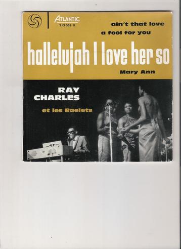 Ray Charles & Raelets - Allelujah I love her so   EP