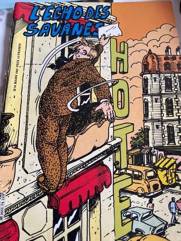 Magazine l’écho des Savanes mars 1981 beschikbaar voor biedingen