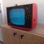 vintage spaceage draagbare Toshiba televisie., Comme neuf, Enlèvement ou Envoi