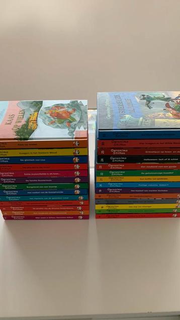 Geronimo stilton diverse boeken (1-25, 30 en 33) beschikbaar voor biedingen