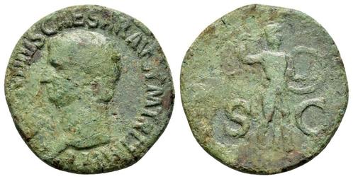 Romeinse munt, CLAUDIUS (41-54) .Rome.As, Postzegels en Munten, Munten | Europa | Niet-Euromunten, Losse munt, Italië, Verzenden