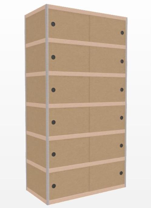 Modulaire "KEWLOX" kast, Huis en Inrichting, Kasten | Stellingkasten, Gebruikt, Ophalen