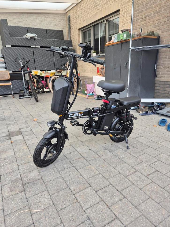 Elektrische vouwfiets GES, Fietsen en Brommers, Elektrische fietsen, Zo goed als nieuw, Ophalen