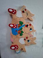 Handgemaakte houten kapstok voor kinderen., Ophalen