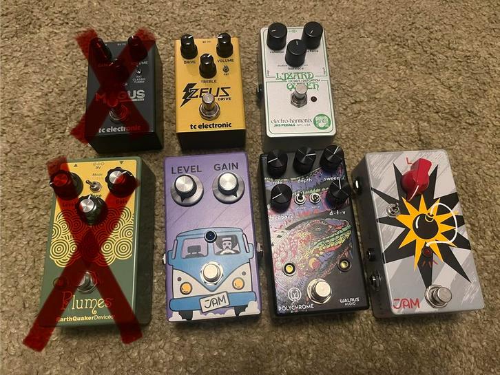 Diverse effectpedalen, Musique & Instruments, Effets, Comme neuf, Enlèvement ou Envoi