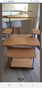 Computer meubel op wieltjes  in zeer goede staat, Huis en Inrichting, Kasten | Computermeubels, Ophalen, Zo goed als nieuw