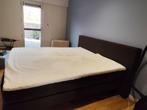 Elektrische boxspring, Huis en Inrichting, Slaapkamer | Boxsprings, Ophalen, Zo goed als nieuw, Bruin