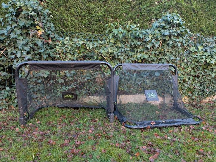 Set van 2 EXIT Voetbaldoeltjes – Stevig & Inkapbaar, Sports & Fitness, Football, Ballon, Enlèvement