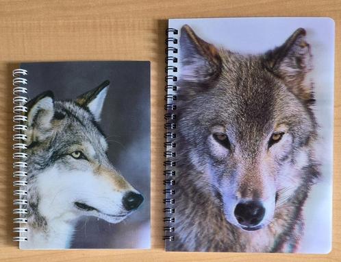 2 notitie boekjes  - 3D foto - harde cover, Diversen, Schoolbenodigdheden, Nieuw, Ophalen of Verzenden