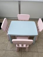 Ikea Mammut tafel en 4 stoelen, Ophalen, Gebruikt, Tafel(s) en Stoel(en)
