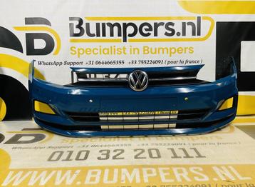 BUMPER Volkswagen Polo 2G  4xpdc 2017-2021 VOORBUMPER 1-C3-8