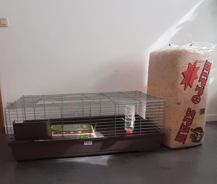Caviahok 120 x 60 cm, Dieren en Toebehoren, Knaagdieren en Konijnen | Hokken en Kooien, Zo goed als nieuw, Cavia, Hamster, Ophalen