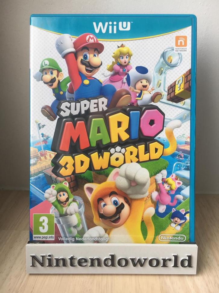 Super Mario 3D World (Nintendo WiiU), Games en Spelcomputers, Games | Nintendo Wii U, Zo goed als nieuw, Ophalen of Verzenden