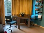 stoelen Kinnarps blauw, Huis en Inrichting, Stoelen, Metaal, Blauw, Zo goed als nieuw, Ophalen