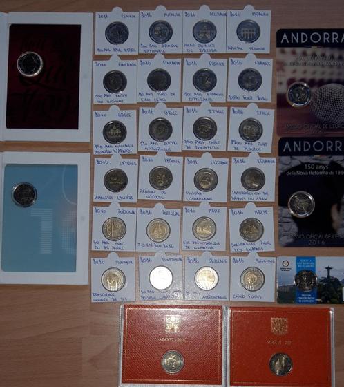 2 euros commémoratives 2016, Postzegels en Munten, Munten | Europa | Euromunten, Setje, 2 euro, Vaticaanstad, Ophalen of Verzenden