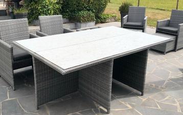 HARTMAN ENSEMBLE DE JARDIN 6 CHAISES + COUSSINS beschikbaar voor biedingen