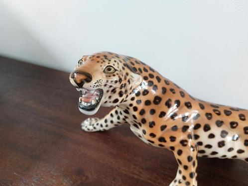 Ronzan tijgerbeeld (keramisch/ keramiek), Verzamelen, Beelden en Beeldjes, Zo goed als nieuw, Ophalen