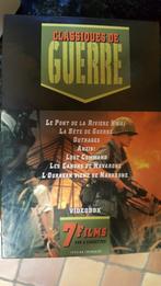 VHS - Coffret 5 cassettes- Classiques de Guerre - 7 Films, CD & DVD, VHS | Film, Tous les âges, Enlèvement ou Envoi, Comme neuf
