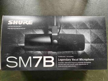A vendre Micro SHURE SM7B, Enlèvement ou Envoi, Utilisé, Micro studio