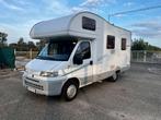 Fiat Ducato 1.9 TOP 6 personnes de l'année 2002, Caravanes & Camping, Camping-cars, 6 à 7 mètres, Jusqu'à 6, Intégral, Diesel