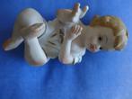 Figurine statuette bébé années 20-30 en biscuit parfait état, Ophalen of Verzenden