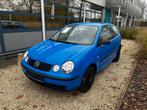 Volkswagen polo benzine AUTOMAAT, Auto's, Stof, Zwart, Blauw, Bedrijf