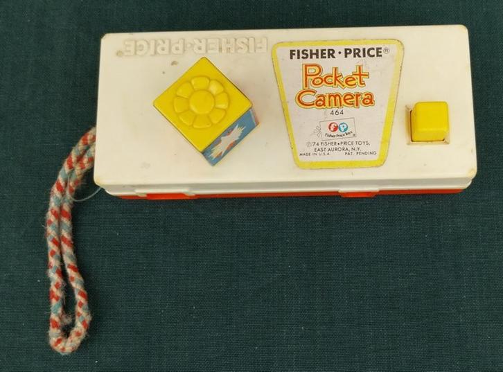 Fisher-Price vintage pocket camera 464, Kinderen en Baby's, Speelgoed | Fisher-Price, Ophalen of Verzenden