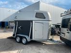 2 paard trailer x-trail kleur: zwart & grijs, 2-paards trailer, Overige materialen, Gebruikt