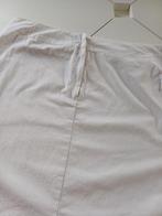 Jupe trapèze avec ruban, blanche., Comme neuf, Taille 38/40 (M), Enlèvement ou Envoi, Blanc