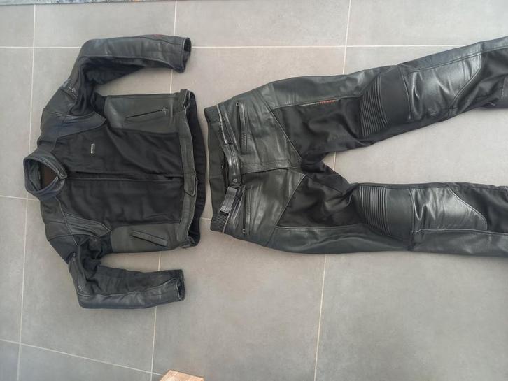 Lederen motorpak  REV'IT  2 delig, Motoren, Kleding | Motorkleding, Jas | leer, Heren, Tweedehands, Ophalen of Verzenden