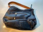 handtas, Massimo dutti, Handtassen en Accessoires, Ophalen, Gebruikt, Blauw, Leer