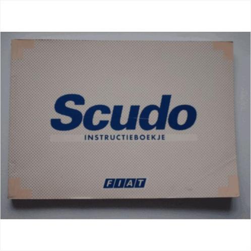 Fiat Scudo Instructieboekje 1995 #1 Nederlands, Autos : Divers, Modes d'emploi & Notices d'utilisation, Enlèvement ou Envoi