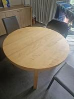 Uitklapbare tafel, Huis en Inrichting, Ophalen, Gebruikt, 100 tot 150 cm, Vijf personen of meer