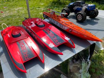 Speedboten telegeleid electro/nitro beschikbaar voor biedingen