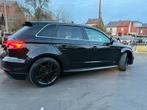Audi A3 Sline 1.6 diesel jaar 2017, Auto's, Voorwielaandrijving, 4 cilinders, Zwart, Bedrijf