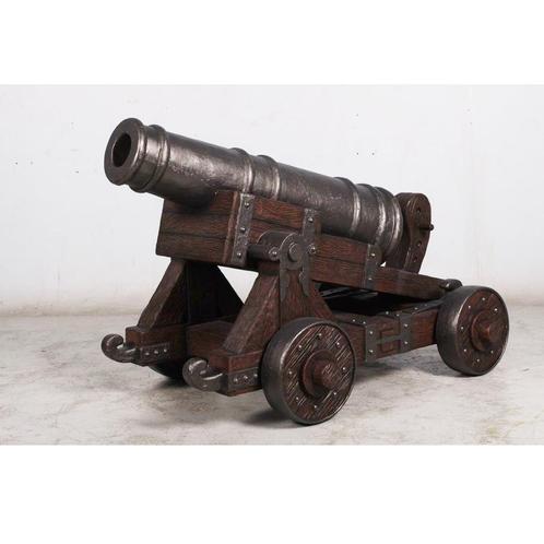 Kanon 134 cm - piraten kanon beeld, Verzamelen, Beelden en Beeldjes, Nieuw, Ophalen of Verzenden