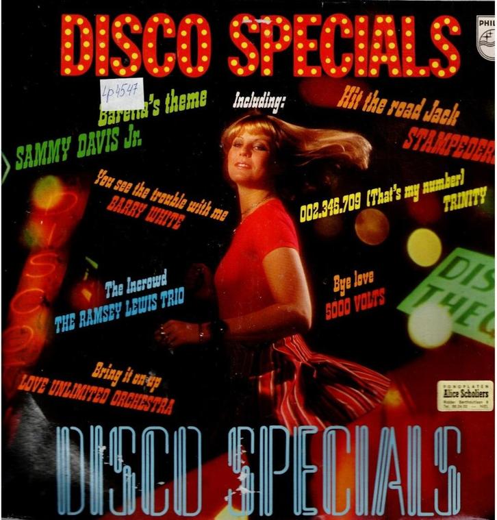 Vinyl, LP   -    Disco Specials, Cd's en Dvd's, Vinyl | Overige Vinyl, Overige formaten, Ophalen of Verzenden