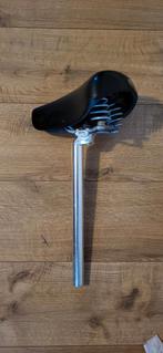 Fietszadel met zadelpen, Ophalen, Gebruikt, Selle royal, Algemeen