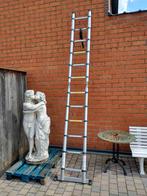 Telescopische ladder 3.2m hoog, Doe-het-zelf en Bouw, Ladders en Trappen, Ladder, Zo goed als nieuw, Ophalen