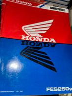 Workshopmanual in frans. Honda FES250 Foresight 1997-, Motoren, Ophalen of Verzenden, Honda