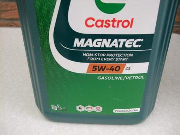 HUILE MOTEUR CASTROL MAGNATEC C3-5W40-5L beschikbaar voor biedingen