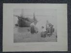 heliogravure, aankomst van een vissersboot, Breskens, Verzenden