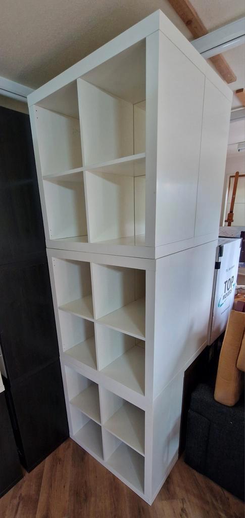 Expedit roomwitte 4 vaks, Huis en Inrichting, Kasten | Schoenenkasten, Gebruikt, Ophalen