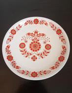 Grand plat vintage en porcelaine., Antiquités & Art, Enlèvement ou Envoi