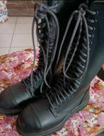 Bottes de combat robustes de la marque Brandit 38, Comme neuf, Bottes hautes, Brandit, Noir