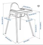 Kinderstoel ikea Antilop wit, Kinderen en Baby's, Ophalen, Gebruikt