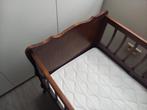 Eiken kinderbedje te koop., Ophalen, Matras